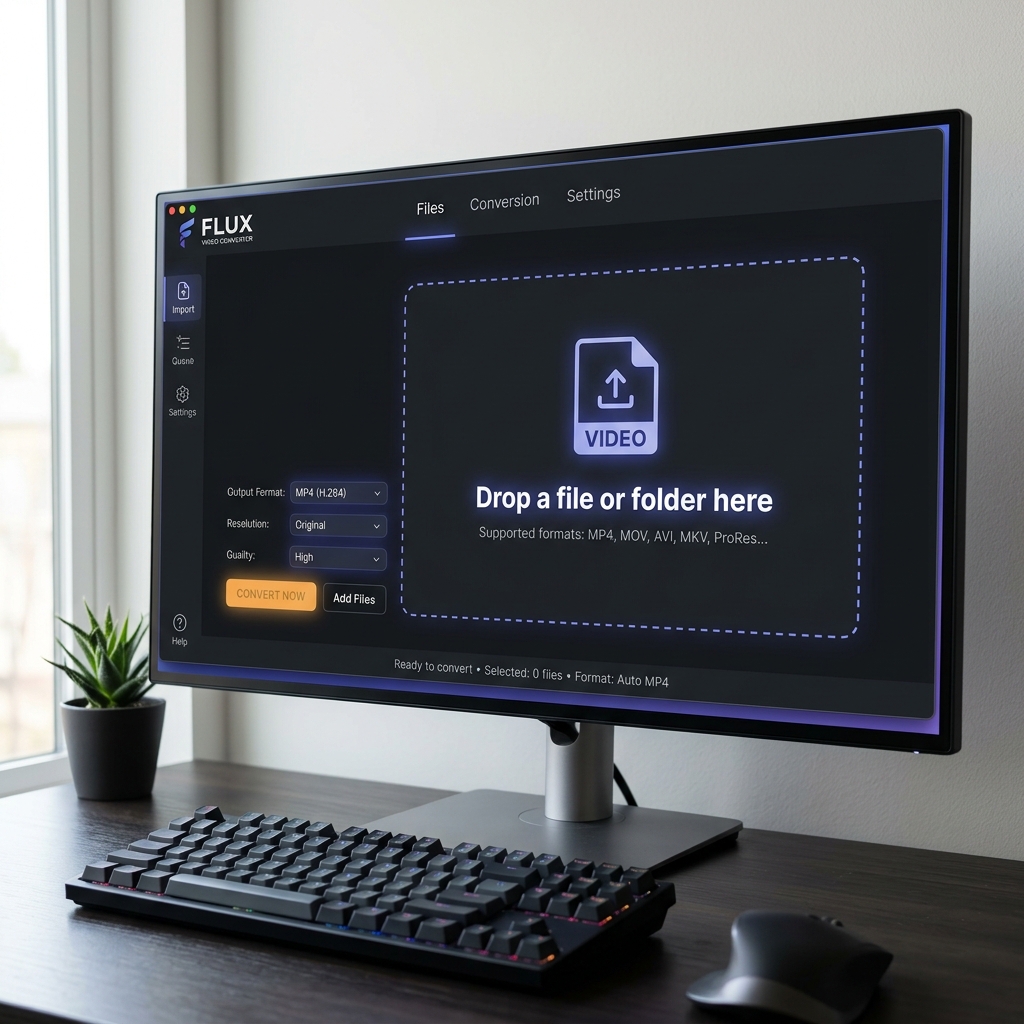 HandBrake Open File Screen