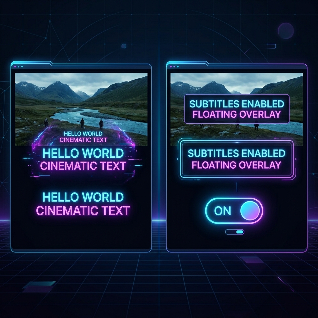 Comparing Hardsub vs Softsub